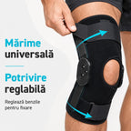 Orteză genunchi mărime universală cu potrivire reglabilă