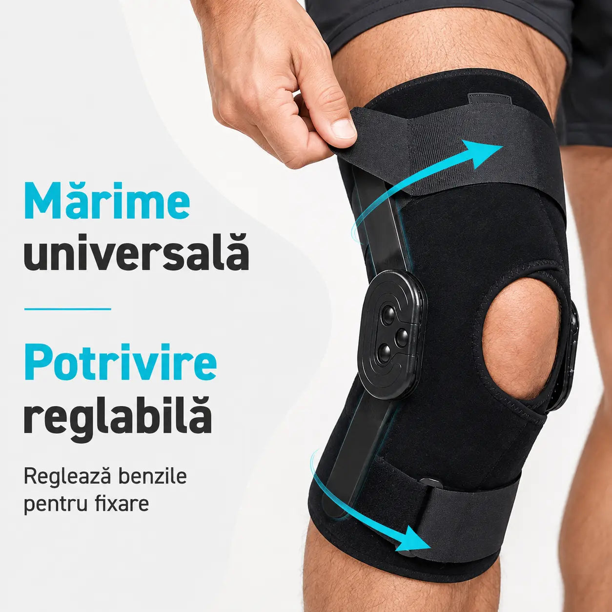 Orteză genunchi mărime universală cu potrivire reglabilă