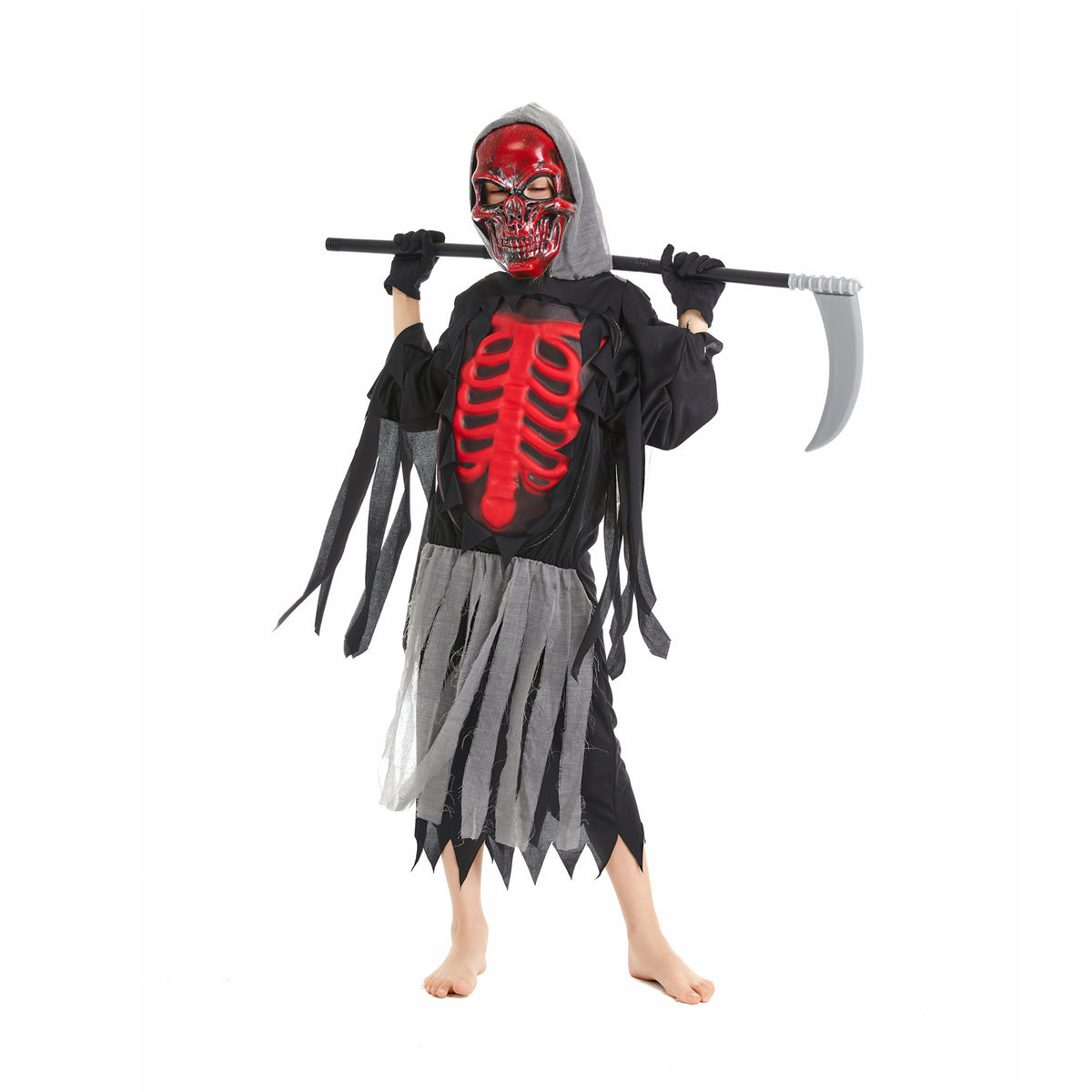 Costum Nemuritor cu mască și coasă, copii