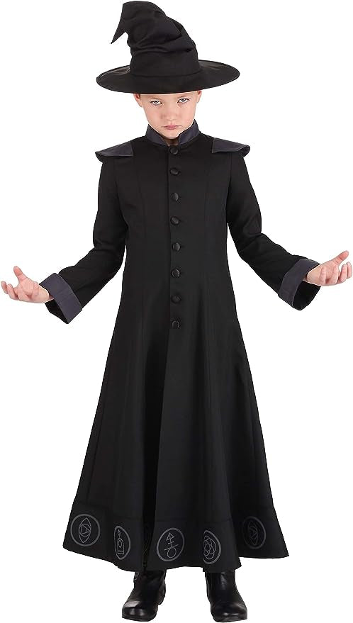 Costum vrăjitor cu pălărie, copii