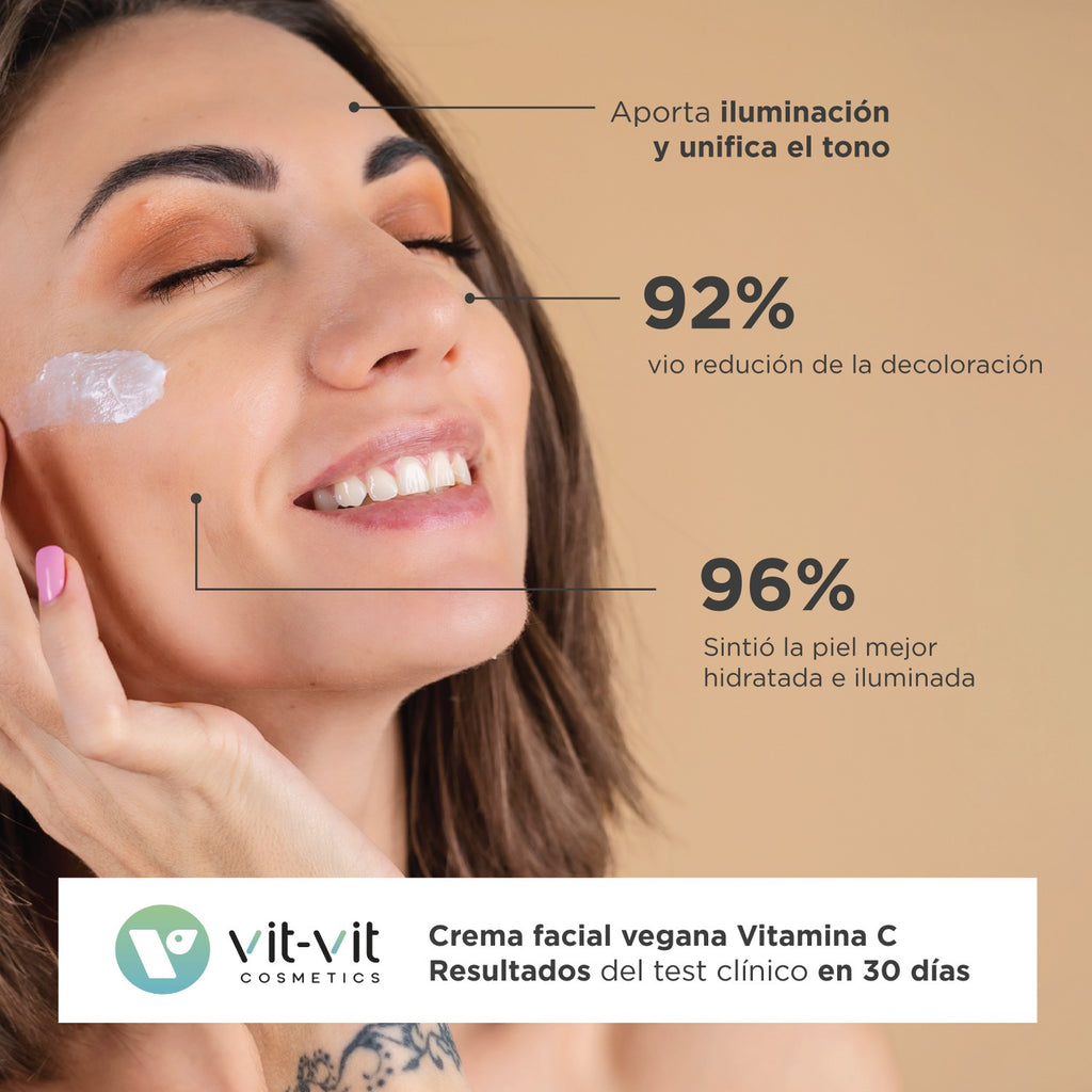 Crema iluminatoare cu Vitamina C stabilizata Vit-Vit - Reda stralucirea si uniformizeaza tenul, 50 ml