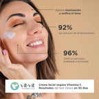Crema iluminatoare cu Vitamina C stabilizata Vit-Vit - Reda stralucirea si uniformizeaza tenul, 50 ml