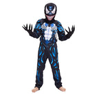 Costum Venom cu mușchi, mască și mănuși, 3–4 ani