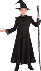 Costum vrăjitor cu pălărie, copii