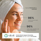 Crema restauratoare cu Ceramide si Acid Hialuronic Vit-Vit - Hidratare intensa si refacerea barierei pielii, 50 ml