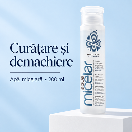 Apă micelară Beauty Purify, 200 ml – prezentare