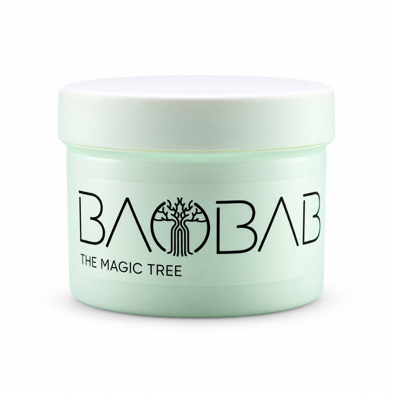 Cremă corp cu ulei de Baobab, 200 ml – fundal alb