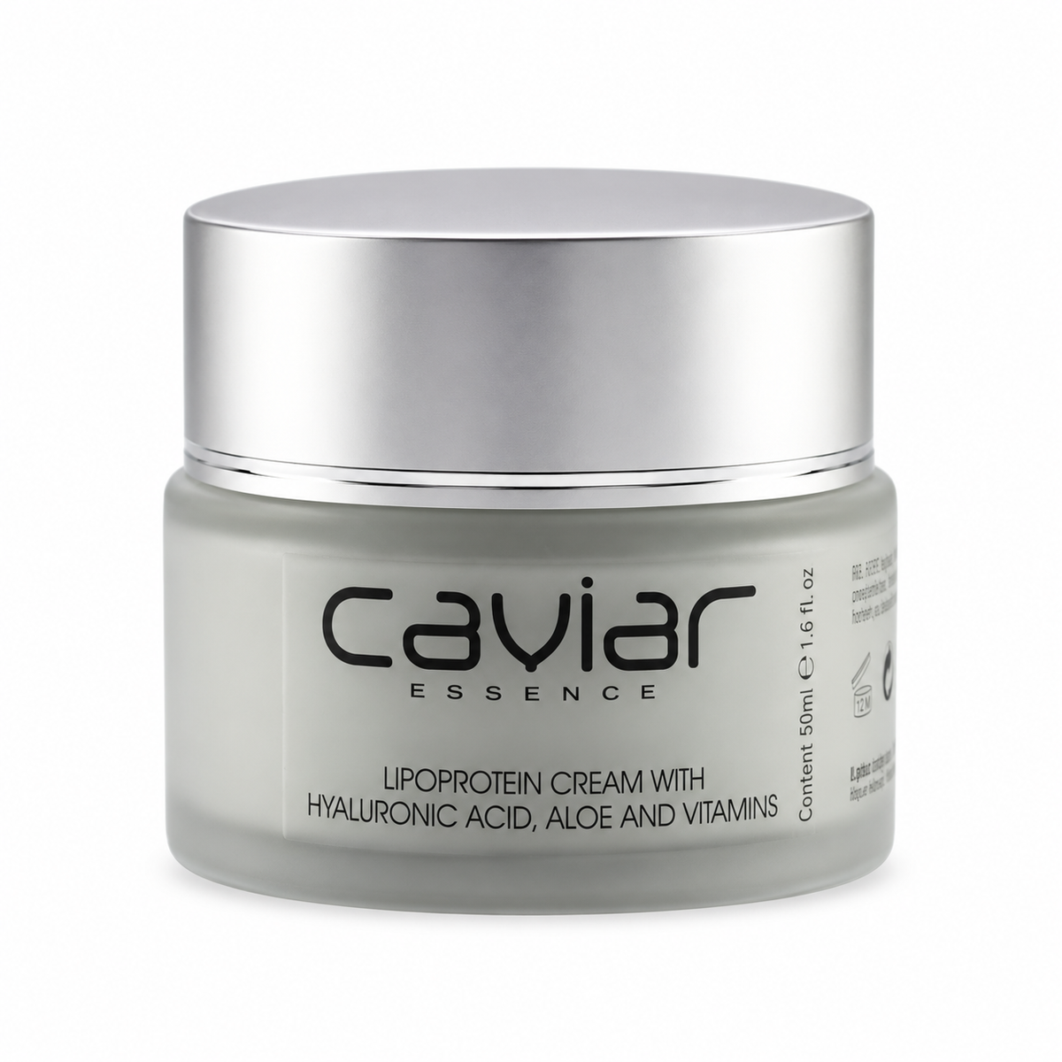 Cremă de față Caviar Essence 50 ml – recipient pe fundal alb