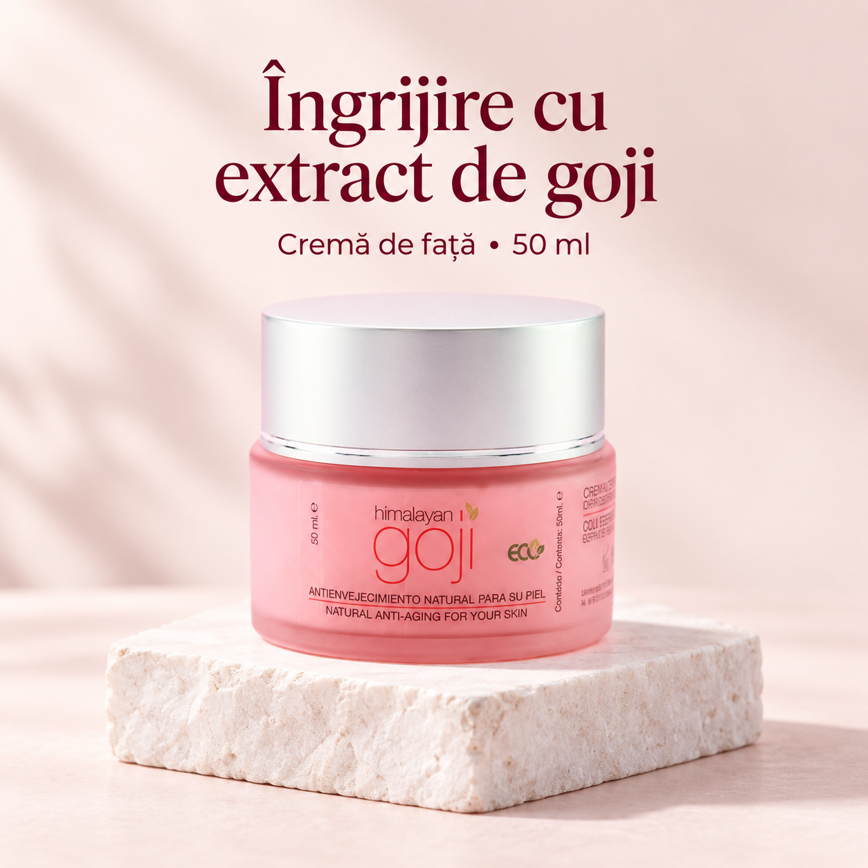 Cremă față Himalayan Goji, 50 ml – prezentare