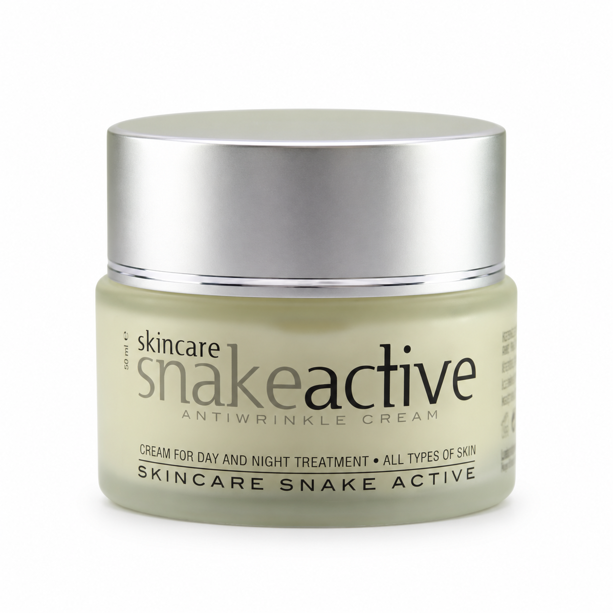 Cremă antirid Snake Active, 50 ml – fundal alb