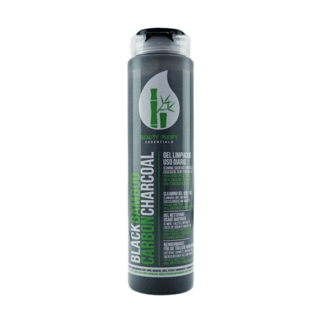 Gel de Curatare Zilnica cu Carbune Activ si Extract de Bambus Negru, Fara Parabeni, 200ml