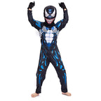 Costum Venom cu mușchi, mască și mănuși, 3–4 ani