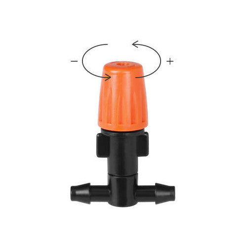 Kit Sistem Irigare cu Furtun 10 m si Duze Ceata Reglabile - Pulverizare Fina pentru Udare Plante, Racire Terasa, Gradina si Sera